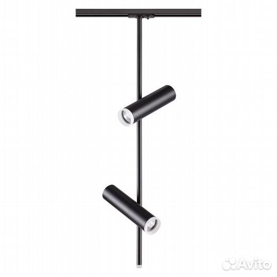 Novotech Трековый трехжильный светильник Batra 370