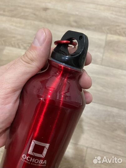 Походная фляжка на карабине