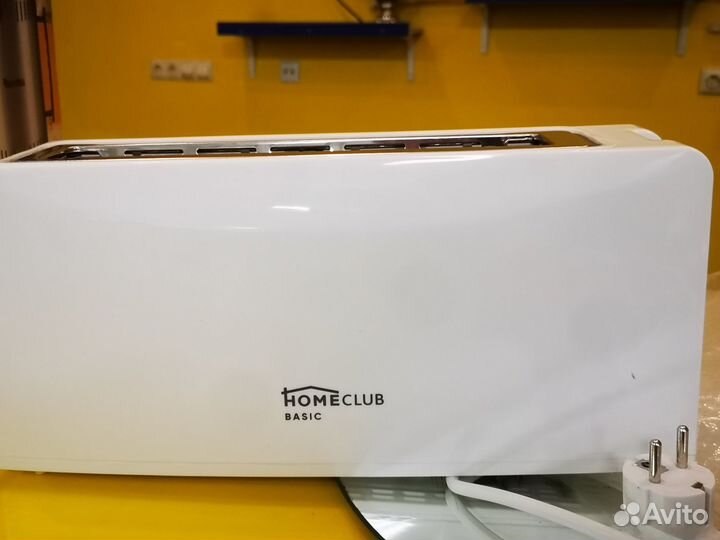 Тостер homeclub TXT-054B новый