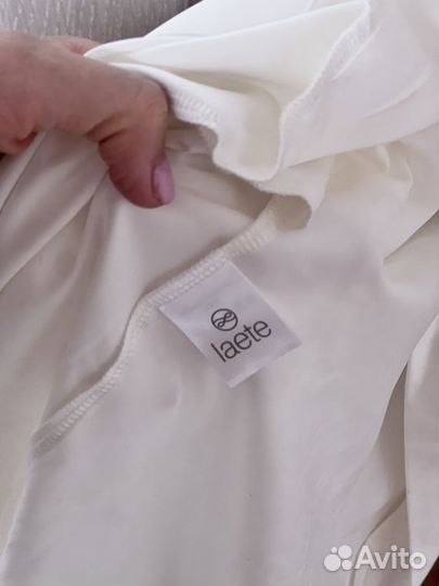 Халат Laete с кружевом