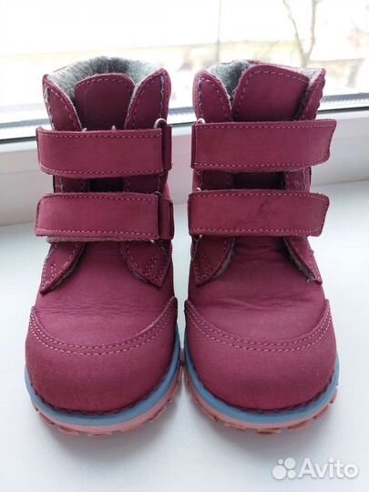 Ботинки демисезонные для девочки 21 размер