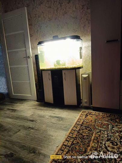 Аквариум с тумбой