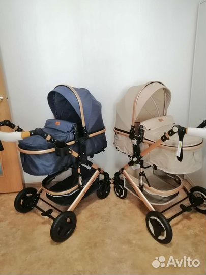 Коляска новая 3 в 1, LUXmom