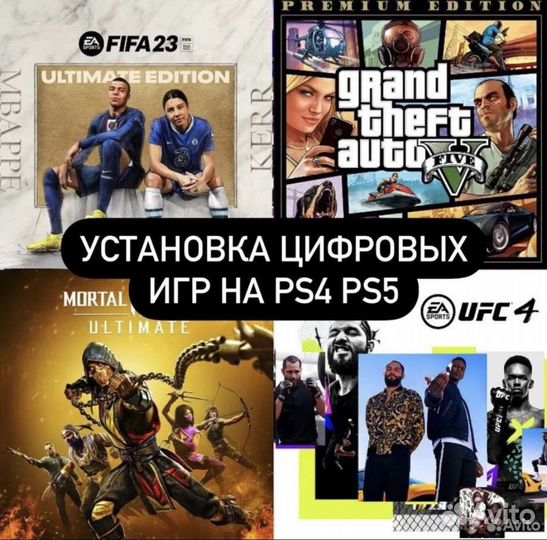 Цифровые игры/подписки Ps+ на Ps4/Ps5