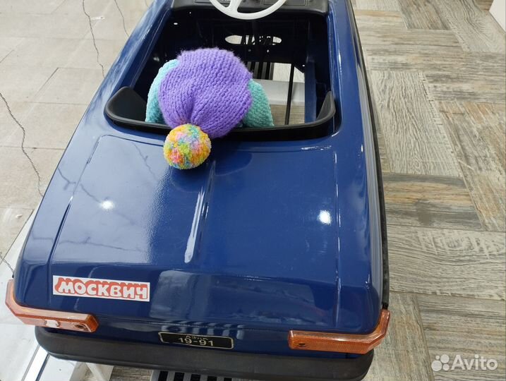 Педальный москвич СССР