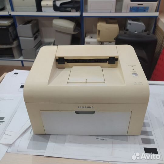Принтер лазерный Samsung ml-1615 заправлен гаранти