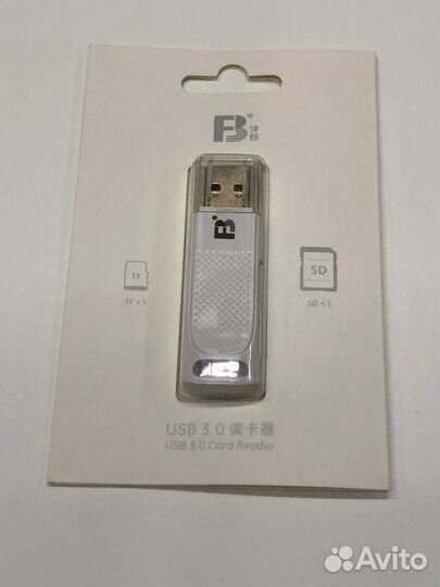 Кардридер FB FB-306s - SD, MicroSD, USB 3.0