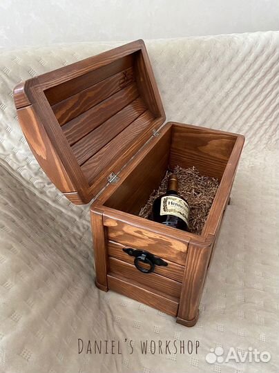 Сундук-шкатулка для подарка, подарочный набор