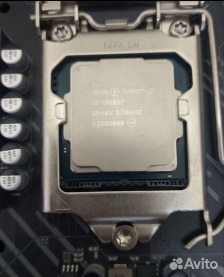 Материнская плата H 510 с процессором i3 10100f