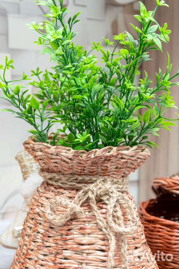 Корзины Плетение из бумажной лозы