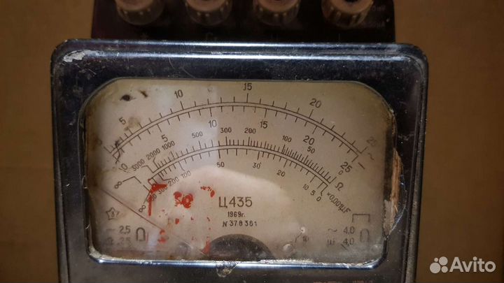 Тестер (мультиметр) СССР