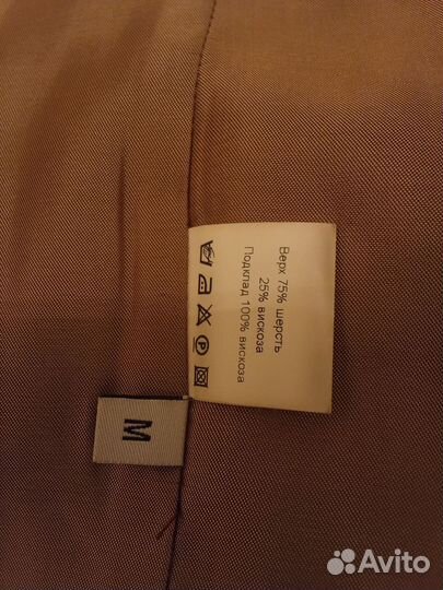 Пальто женское демисезонное 46 48 шерсть