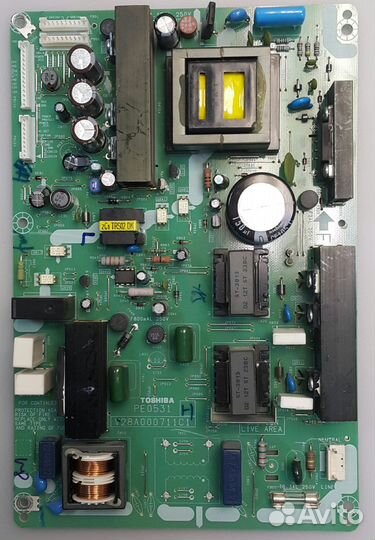 Телевизор toshiba 32 AV 500PR в разборе