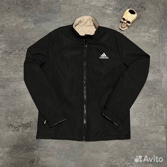 Куртка adidas двухсторонняя