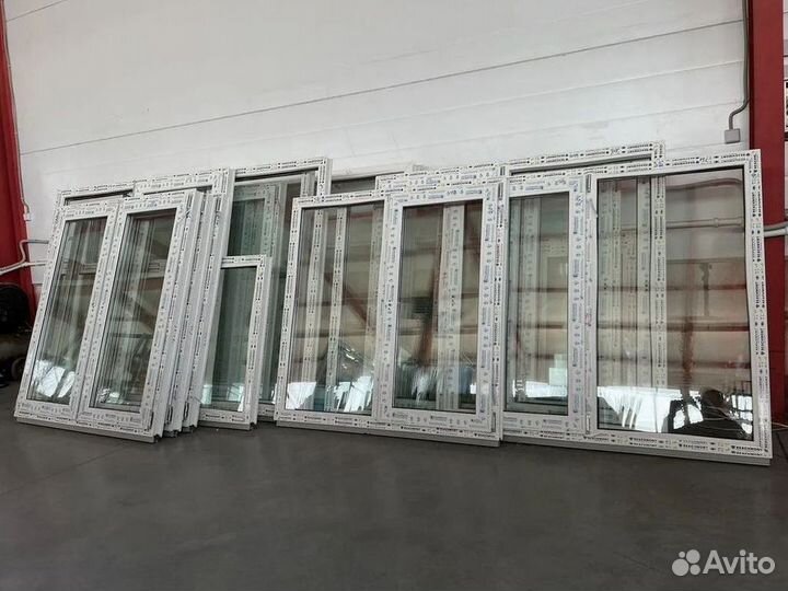 Окна пвх под ключ / остекление балконов