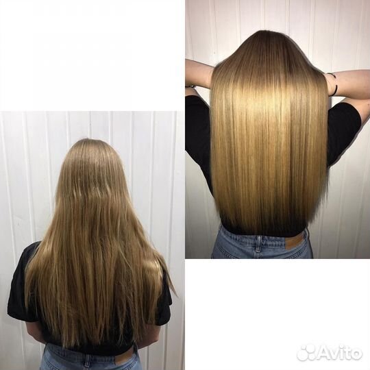 Кератиновое выпрямление волос