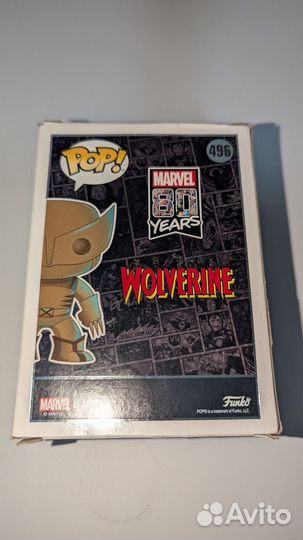 Фигурка Funko pop wolverine 496 limited edition