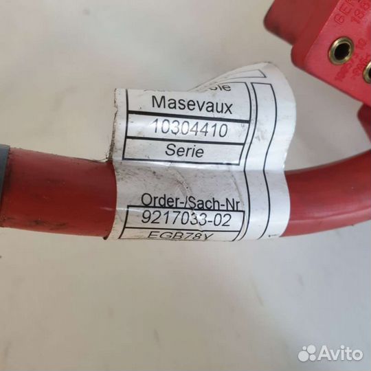 Клемма аккумулятора плюс 9217033 BMW 7 F01/F02 3.5