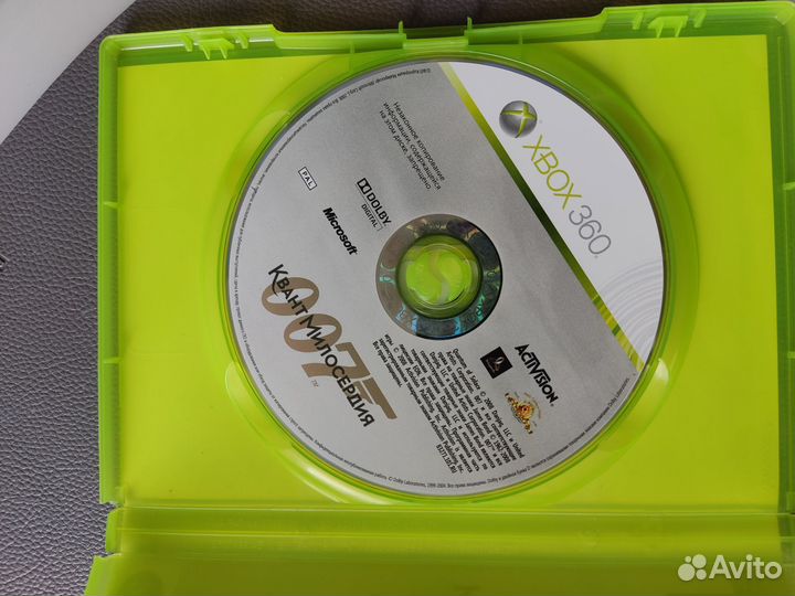 Игры на xbox 360 агент 007