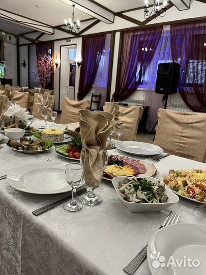 Банкетный зал кафе Провинция, дни рождения, корпор