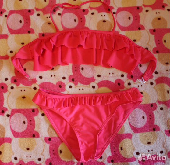 Красивый купальник для девочки, размер 146