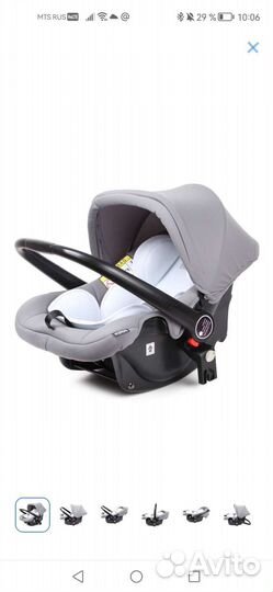 Коляска 2 в 1 с реверсивным блоком