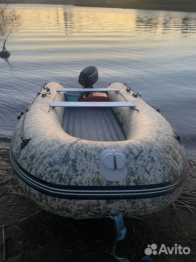 Лодка Gladiator E380 + Suzuki 9.9 (15)