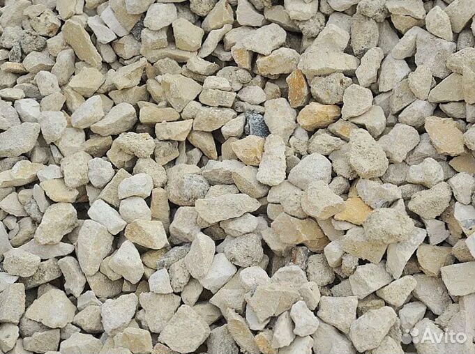 Щебень доломитный