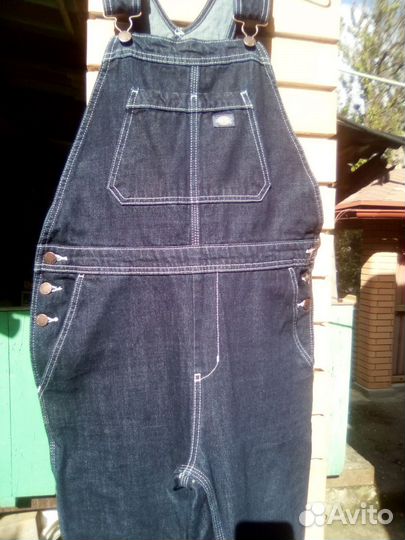 Комбинезон джинсовый мужской
