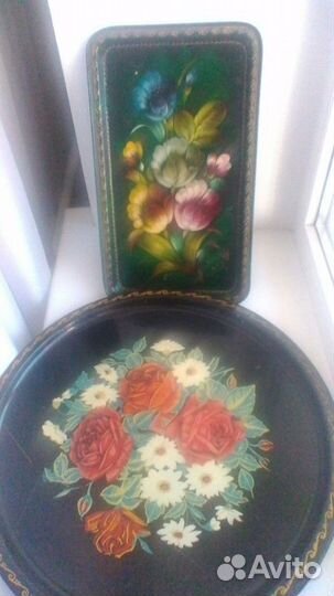 Винтажные подносы