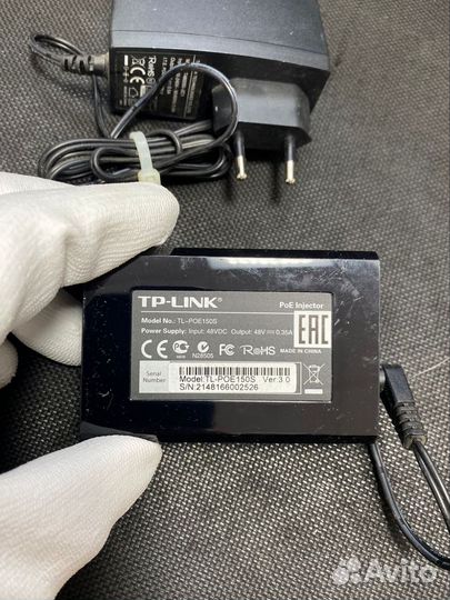 Сетевой адаптер, сетевой инжектор, TL-POE150S