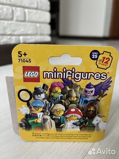 Lego minifigures 25 серия