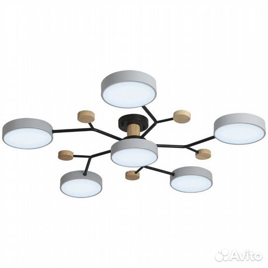 Люстра потолочная светодиодная ritter Scandia с ду