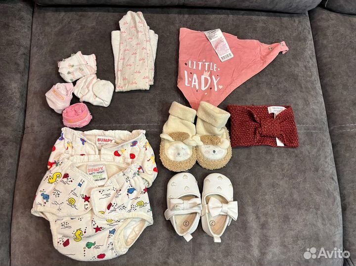 Детские вещи для девочки пакетом 68