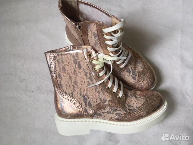 Кожаные Ботинки под Martens от бренда Yourbox
