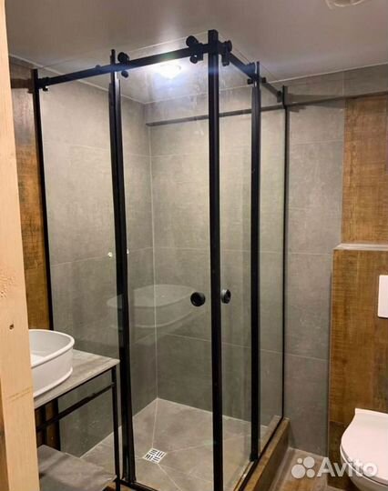 Душевые стеклянные ограждения за 24 часа