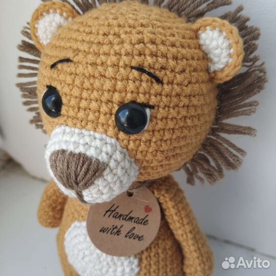 Мягкая игрушка львенок