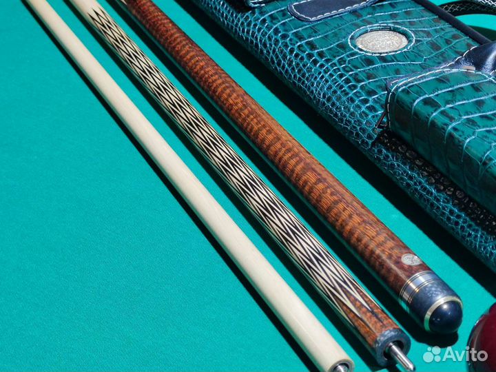 Бильярдный Кий 10 ти Лучевая Корона Змеиное Дерево