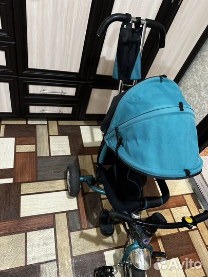 Трехколесный велосипед с родительской ручкой