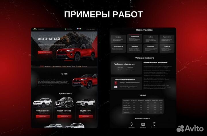 Создание сайтов / Продвижение