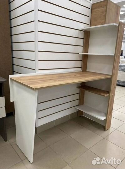 Стол письменный крафт