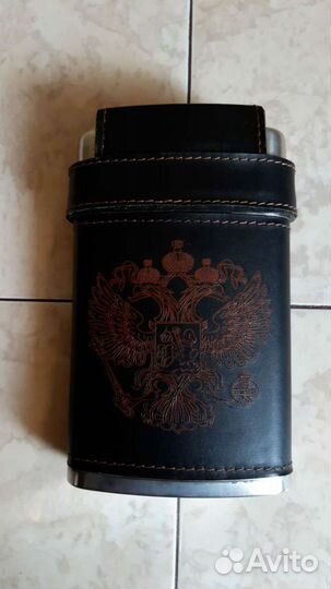 Подарочный набор фляжка с рюмками