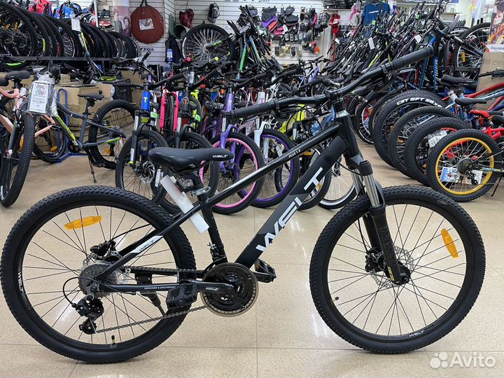 Подростковый велосипед welt 24 peak 1.0 hd