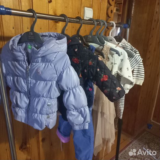 Пакет вещей на девочку 80-86