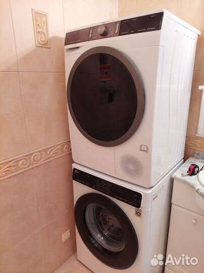 Установка стиральных и сушильных машин - мастер