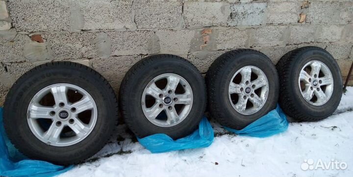 Колёса R16 245/70. Комплект.Стояли на KIO Sarento