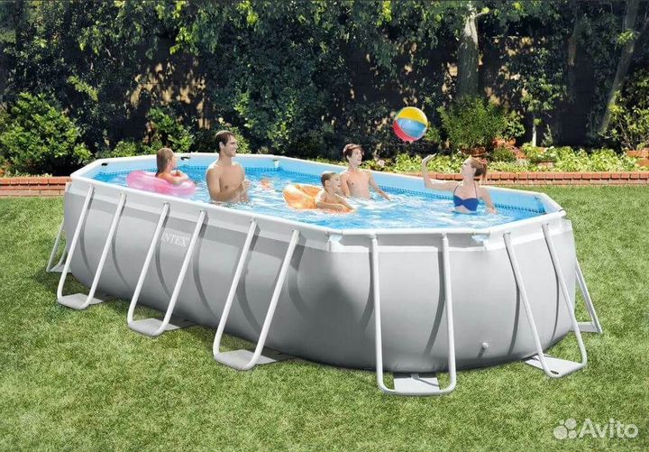 Каркасный бассейн Intex Prism Frame 503х274х122 см