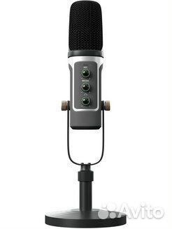 Стриминговый микрофон Оклик SM-800G 1.8м черный