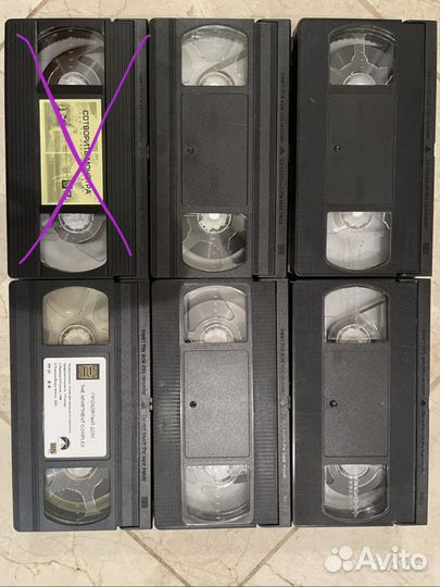 Кассеты с фильмами 2000-х / (VHS)