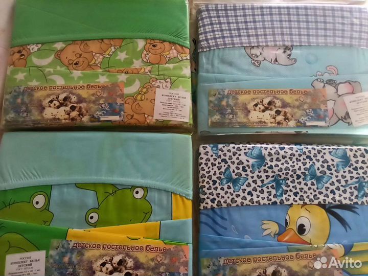 Кпб поплин с трикотаж.простыней на резинке